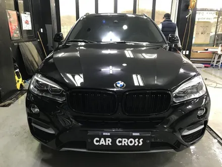 2018 BMW X6 윈도우크롬 및 루프렉 사틴블랙 / 경기 광명