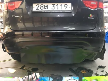 자동차랩핑 재규어 F페이스 디퓨져 포인트! / 경기 광명