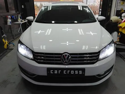 폭스바겐 파사트 실내 블랙브러쉬 광명자동차랩핑 <카크로스> / 광명, 안양, 시흥