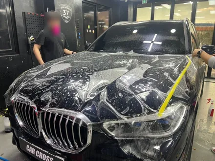 BMW X5 본넷 PPF + 사이드스텝 PPF 시공 -카크로스- / 광명, 안양, 시흥