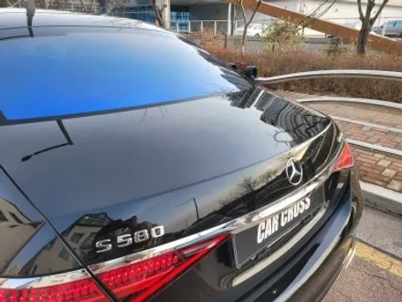벤츠S클래스 W223 전체랩핑(화이트펄) 드레스업 최고! / 경기 광명