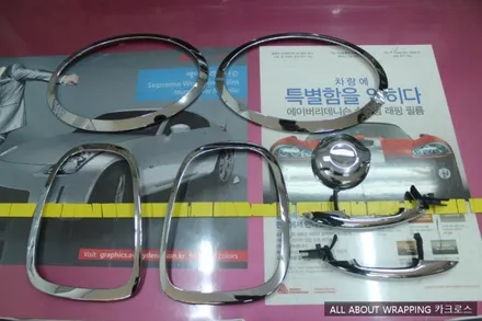 광명 랩핑 전문점 미니쿠퍼 3세대 크롬죽이기 카크로스 / 경기 광명