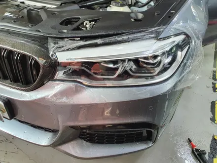 BMW 530d 윈도우크롬 랩핑하기! PPF와 함께 원스톱! / 광명, 안양, 시흥