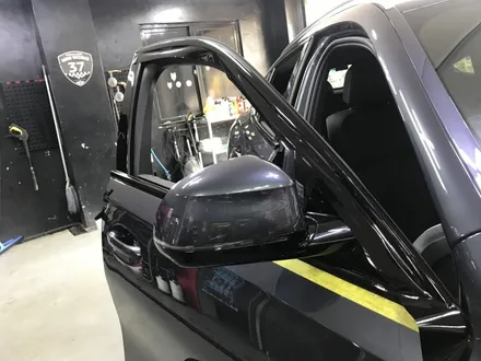 BMW X6 루프렉+윈도우 크롬라인 랩핑시공 -카크로스- / 광명, 안양, 시흥