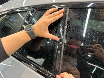 BMW X4 리얼유광카본 실내랩핑 엄청나다! / 광명, 안양, 시흥