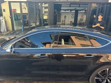 아우디 A7 크롬딜리트 끝판왕 블랙 RS룩, and 실내랩핑 / 광명, 안양, 시흥