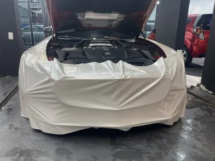 벤츠 AMG GT 사고처리 화이트펄 전체랩핑, 보호된 도장 복원 / 경기 광명