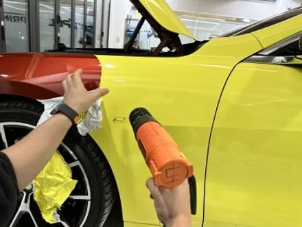 BMW 820d 전체랩핑 제거, 끝까지 함께 합니다. / 경기 광명
