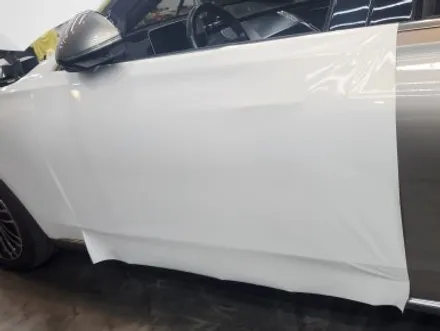 벤츠 S350d, 골드 스파클링 전체 랩핑으로 유니크한 차량으로! / 경기 광명