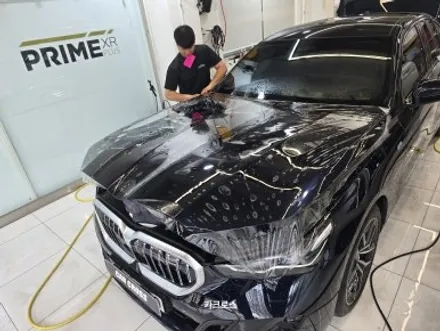 BMW 카본블랙 520i PPF시공으로 본넷까지 보호하기 / 경기 광명