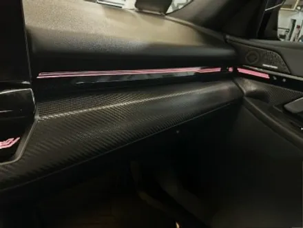 BMW 520i 실내비침 해결방법! 카본 실내랩핑 및 그릴랩핑 / 경기 광명