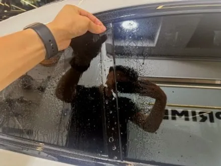 실내랩핑 후 메탈트림 눈부심 해결! BMW G60 / 경기 광명