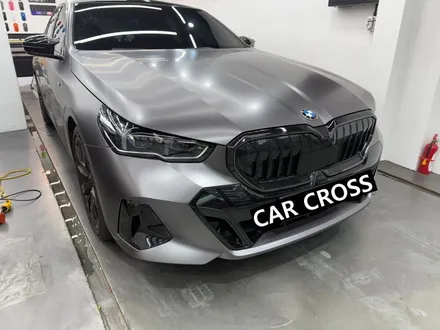 BMW 5시리즈 G60 앞범퍼 사고 후, 랩핑 재시공 후기! / 경기 광명