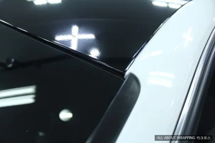 광명랩핑, 아우디 a4 루프스킨 시공 / 경기 광명