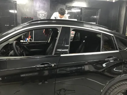 BMW X4 튜닝? 루프렉 및 윈도우크롬 랩핑 / 경기 광명