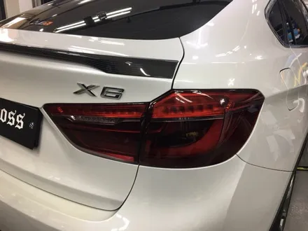 자동차 드레스업 BMW X6 테일램프 퍼플그레이 랩핑 / 경기 광명