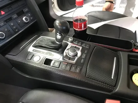 아우디 C6 A6 실내랩핑 카본블랙 왜하는거죠? / 경기 광명