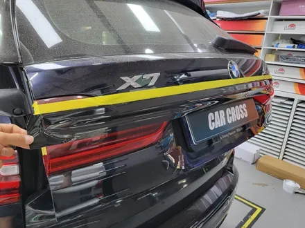 BMW X7 40i xDrive 부분랩핑(크롬죽이기) 시공 - 카크로스 - / 광명, 안양, 시흥