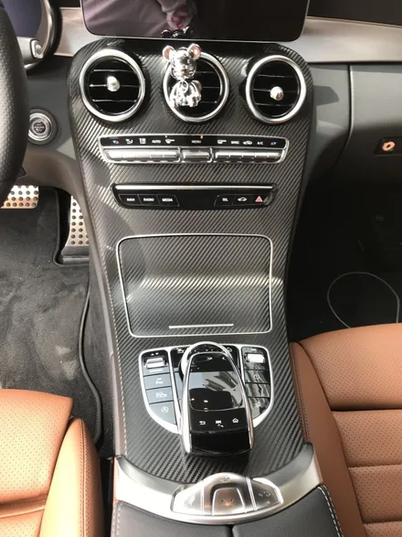 메르세데스 벤츠 C63 AMG 카브리올레 실내 랩핑 시공 - 카크로스 - / 광명, 안양, 시흥