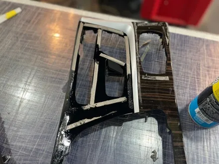 BMW G30 부착식 실내파츠 리얼카본 피해, 랩핑이 좋은 이유 / 경기 광명