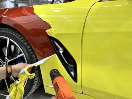 BMW 820d 전체랩핑 제거, 끝까지 함께 합니다. / 경기 광명