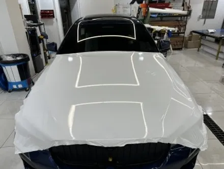 전체랩핑! BMW 530I 화이트유광으로 컬러 체인지! / 경기 광명
