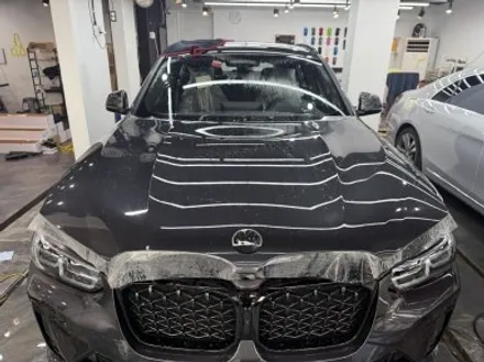 쿠페형 SUV의 정석, BMW X4 블랙사파이어 본넷패키지 PPF 필름 시공! / 경기 광명