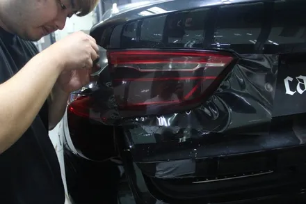 BMW X6 스모그 그레이 라이트 톤다운 필름 시공! / 경기 광명