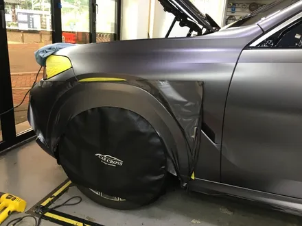 BMW X6 사틴다크 그레이 전체랩핑 이건 뭐 완벽하다! / 광명, 안양, 시흥