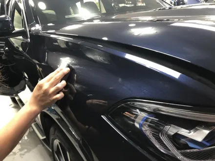 BMW X7 주차장 석회물, 낙숫물 폴리싱 광택 시공으로 환골탈태! / 광명, 안양, 시흥