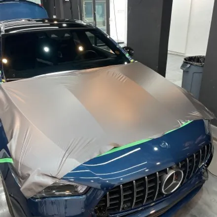 벤츠 CLA 무광다크그레이 전체랩핑 무광의 포스는 다르다! / 광명, 안양, 시흥