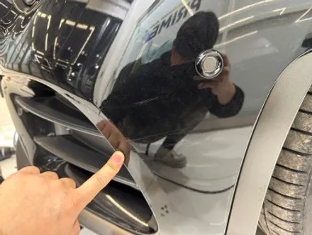 벤츠CLS 전체랩핑 후 사고처리 어려우시다면? / 광명, 안양, 시흥