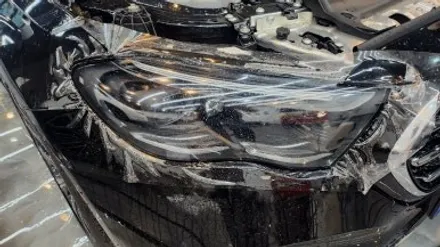 벤츠 W214 E300 본넷패키지 도장면보호부터 시작 / 경기 광명