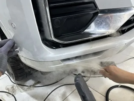 BMW X7, 사틴블랙 전체 랩핑과 크롬딜리트를 통한 완벽한 새 차로! / 경기 광명
