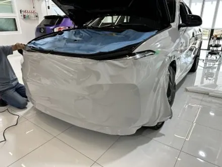 BMW X6 랩핑사고처리 및 도어캐치 포인트랩핑 / 경기 광명