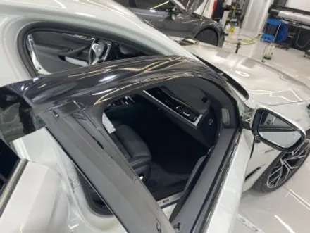 BMW 크롬죽이기 윈도우몰딩 블랙으로! G30 시공사례 / 경기 광명