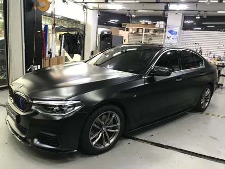 BMW G30 520D(리콜대상아님) 사틴블랙 전체랩핑 포인트! / 경기 광명