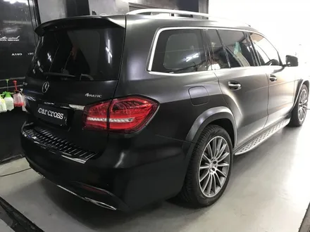 벤츠 GLS500 컬러 풀체인지 사틴블랙 전체랩핑! / 경기 광명