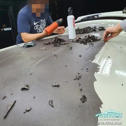 자동차랩핑 피해사례, 잘못하면 이렇게 피해를 볼 수 있습니다! / 광명, 안양, 시흥