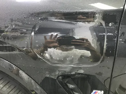 BMW X3 하이브리드 30e 그릴 랩핑과 PPF X3 30d실내 매트릭스블랙 랩핑! / 광명, 안양, 시흥