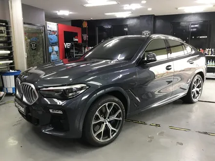 BMW X6 루프렉+윈도우 크롬라인 랩핑시공 -카크로스- / 광명, 안양, 시흥