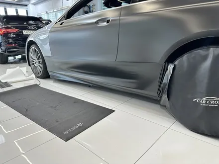 벤츠 E450쿠페 사틴블랙 전체랩핑 / 광명, 안양, 시흥