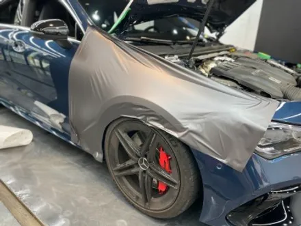 벤츠 CLA 무광다크그레이 전체랩핑 무광의 포스는 다르다! / 광명, 안양, 시흥