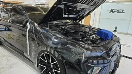 BMW M5 PPF시공(프런트패키지) 광명카크로스! / 경기 광명