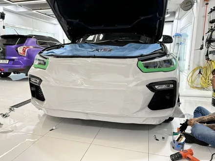 BMW X6 랩핑사고처리 및 도어캐치 포인트랩핑 / 경기 광명