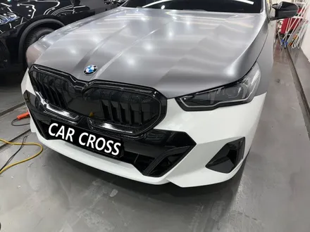 BMW 5시리즈 G60 앞범퍼 사고 후, 랩핑 재시공 후기! / 경기 광명
