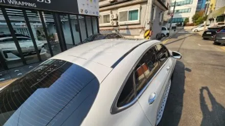 벤츠 GLC 오팔라화이트 루프스킨 블랙PPF 필름 시공 후기! / 경기 광명