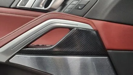 BMW X6 리얼카본 실내랩핑 재시공! / 경기 광명