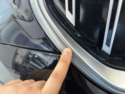 BMW G60 카본블랙 잘못된 그릴랩핑 재시공 / 경기 광명