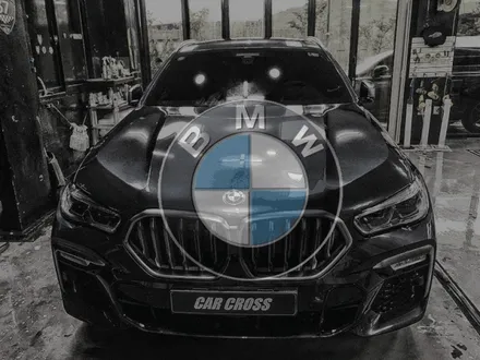 BMW  X6 M50i 글로스그레이 전체랩핑&그릴교체 크롬죽이기도 함께! / 광명, 안양, 시흥